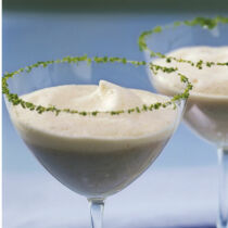 Gekühlte Bananenzabaione