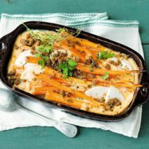 Kohlrabi-Möhren-Auflauf Kohlrabi-Möhren-Auflauf