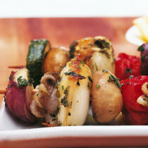 Tintenfischspieße vom Grill Tintenfischspieße vom Grill