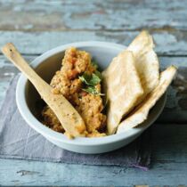 Linsen-Möhre-Paprika-Aufstrich Linsen-Möhre-Paprika-Aufstrich