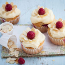 Himbeer-Mandel-Cupcakes