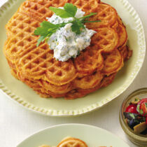 Kürbiswaffeln Kürbiswaffeln