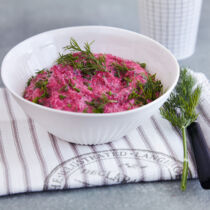 Rote-Bete-Ziegenkäse-Dip