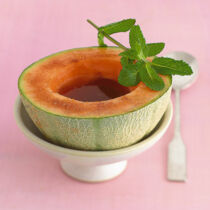 Melone mit Zimt-Portwein