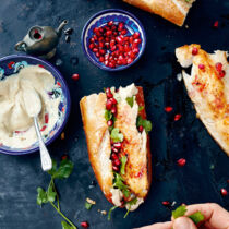 Forellenbrötchen Galata-Art