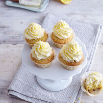 Zitronencupcakes mit Frischkäse-Topping Zitronencupcakes mit Frischkäse-Topping