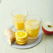 Sunshine-Smoothie mit Orange