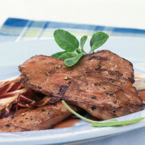 Reh mit Radicchio Reh mit Radicchio