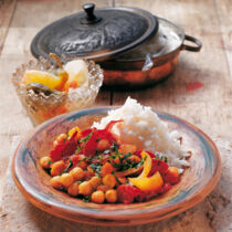 Kichererbsen mit Pastirma