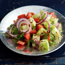 Tomaten-Gurken-Salat