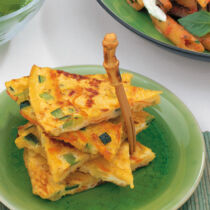 Nudel-Zucchini-Omelett