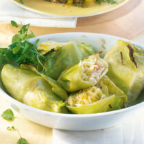 Kabeljaufilet auf Weißkohl Kabeljaufilet auf Weißkohl