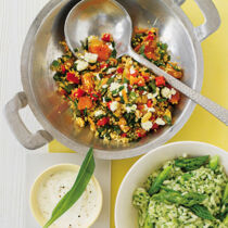 Bunte Couscous-Pfanne