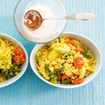 Gemüsecouscous mit Curry