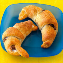 Hackfleisch-Croissants