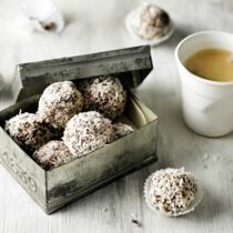 Schoko-Kokos-Kugeln Schoko-Kokos-Kugeln