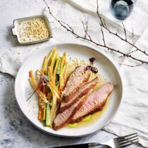 Entenbrust in Misomarinade Entenbrust in Misomarinade