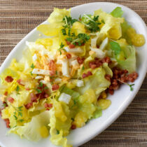 Endiviensalat mit Kartoffelvinaigrette