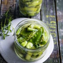 Grünes Frühlingsgemüse Grünes Frühlingsgemüse