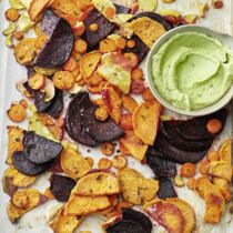 Ofengemüse mit Avocado-Aioli Ofengemüse mit Avocado-Aioli