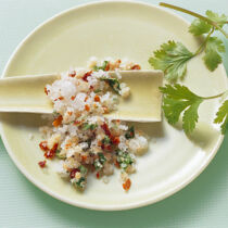 Chilisalz mit Ingwer und Knoblauch