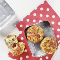 Mini-Quiches mit Pilzen und Zucchini Mini-Quiches mit Pilzen und Zucchini