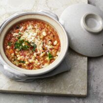 Minestrone mit Quinoa Minestrone mit Quinoa