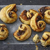 Schokoschnecken mit Zimt