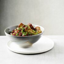 Gem&uuml;segerste mit R&auml;uchertofu