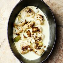 Blumenkohl in scharfer Kokossauce Blumenkohl in scharfer Kokossauce