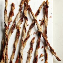 Gedrehte Pizzastangen Gedrehte Pizzastangen