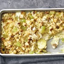 Kartoffelauflauf mit Tofu