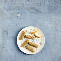 Apfel-Pfirsich-Stangen Apfel-Pfirsich-Stangen