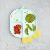 Erbsen-Pancakes mit Auberginen-ragout Erbsen-Pancakes mit Auberginen-ragout