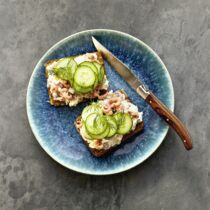 Gurken-Krabben-Brot Gurken-Krabben-Brot