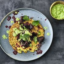 Dosa mit Roter Bete Dosa mit Roter Bete