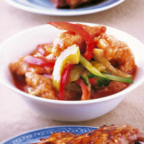 Süß-saures Schweinefleisch