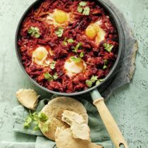 Shakshuka mit Rote Bete Shakshuka mit Rote Bete