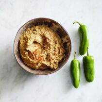 Roasted-Jalapeño-Hummus