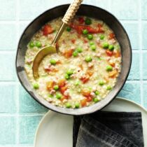 Hafersuppe mit Gem&uuml;se