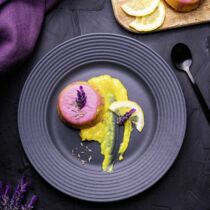 Lavendeltörtchen mit Zitronencreme Lavendeltörtchen mit Zitronencreme