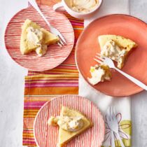 Aprikosen-Polenta mit Dip Aprikosen-Polenta mit Dip