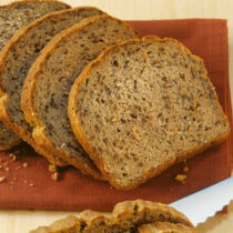 Amaranthbrot mit Leinsamen