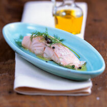 Pochierter Lachs Pochierter Lachs
