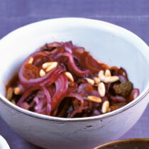 Zwiebelgemüse arabische Art