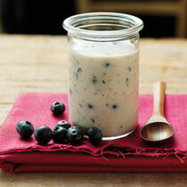 Heidelbeer-Joghurt-Sauce