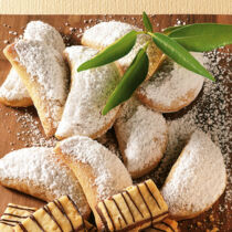 Knusprige Marzipan-Täschchen Knusprige Marzipan-Täschchen