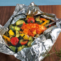 Back-Feta mit Gemüse Back-Feta mit Gemüse