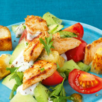 Hähnchen-Gyros aus der Pfanne