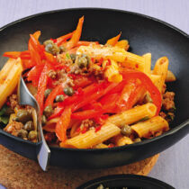 Pasta Ragù mit Paprika